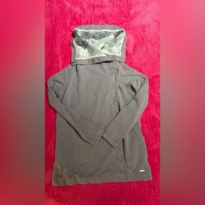 Lululemon Grey Snap Neck Hoodie – Size 8